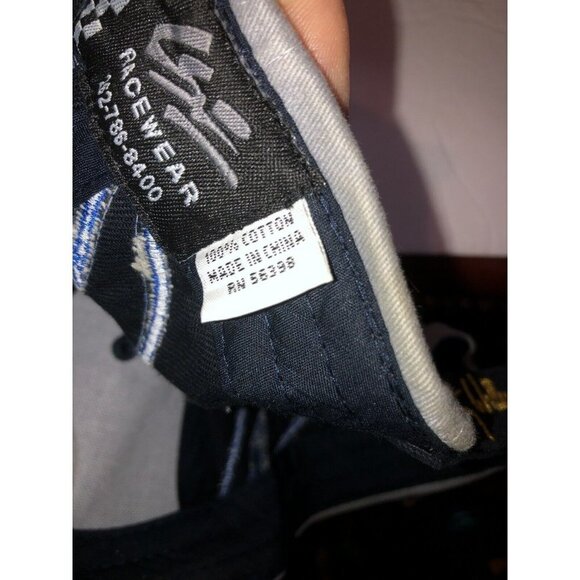 VTG Set of 2 Rusty Wallace #2 Miller Lite Racing Adjustable Hat Cap NASCAR Blue - Picture 15 of 16